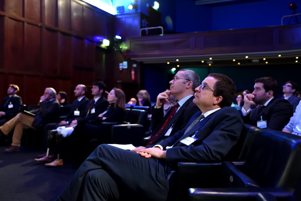 Snapshot of the audience during a presentation at the Blast Injury Conference 2018.