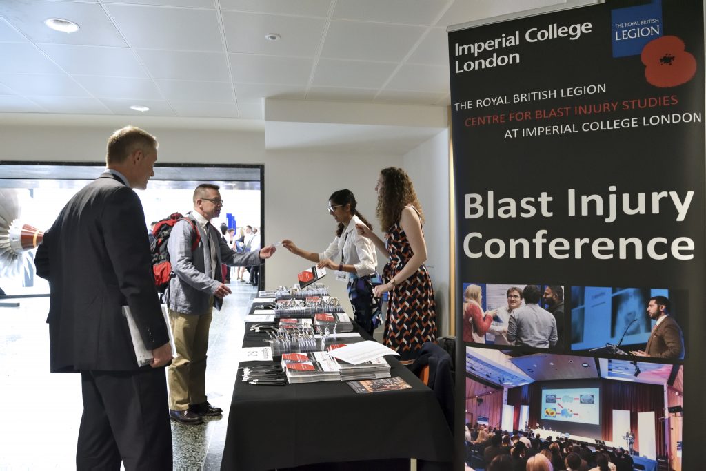 Delegates register on arrival.