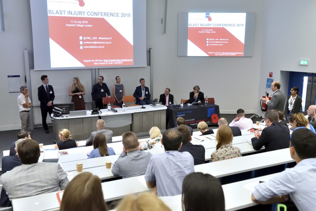 Speakers take questions from the audience.